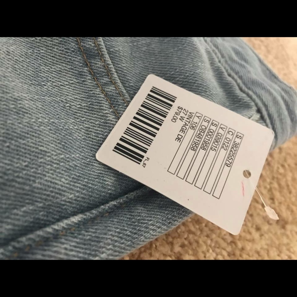 Brand New BDG light wash jeans